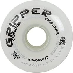 Roue Labeda Gripper Crossover Soft Blanche 59mm Goalie